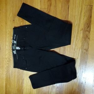 Glam ultra skinny refuge black jeans size 4